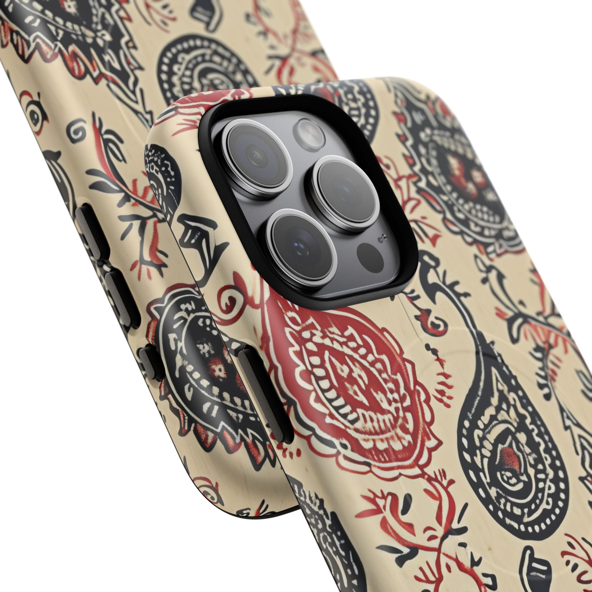 Vintage Paisley Elegance iPhone 15 | Tough+ Phone Case