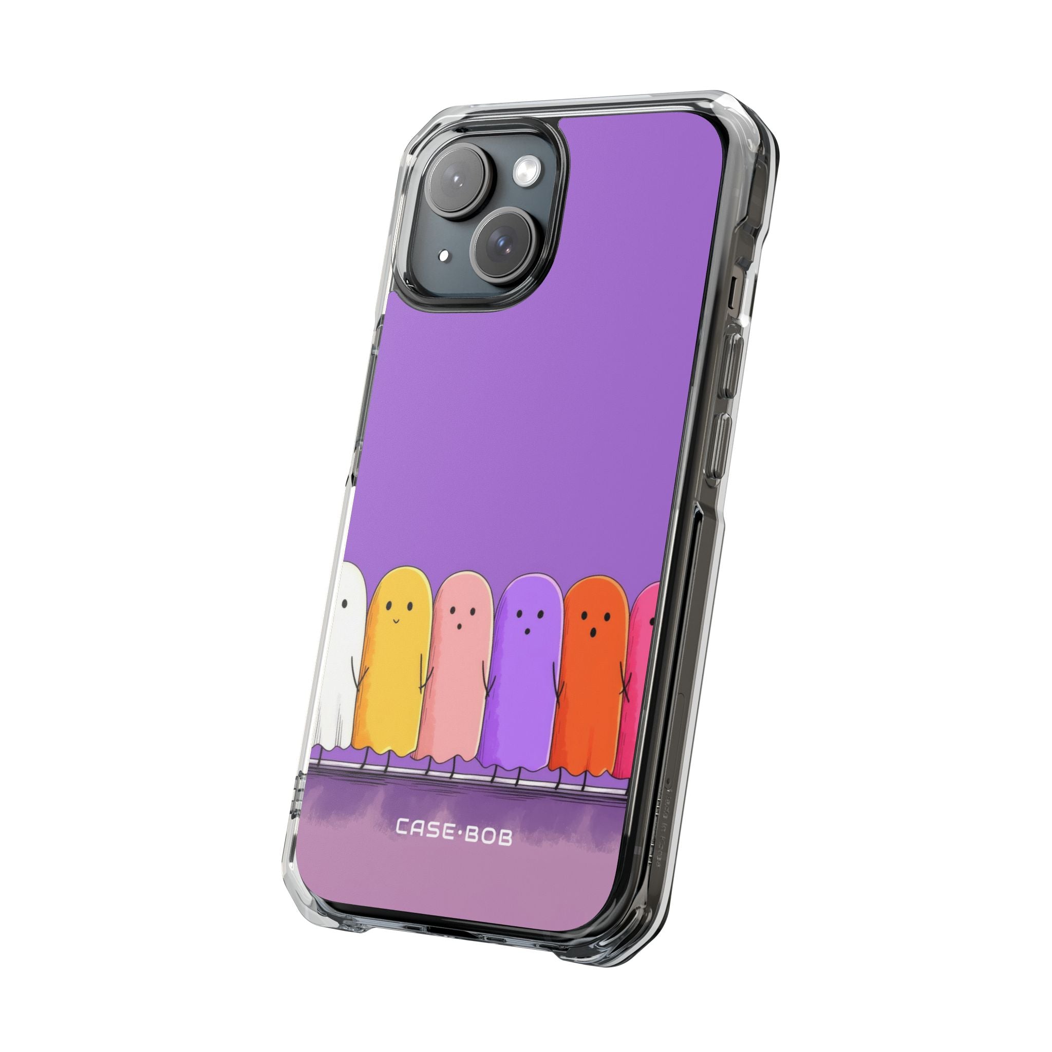 Colorful Ghosts iPhone 15 Case - Impact