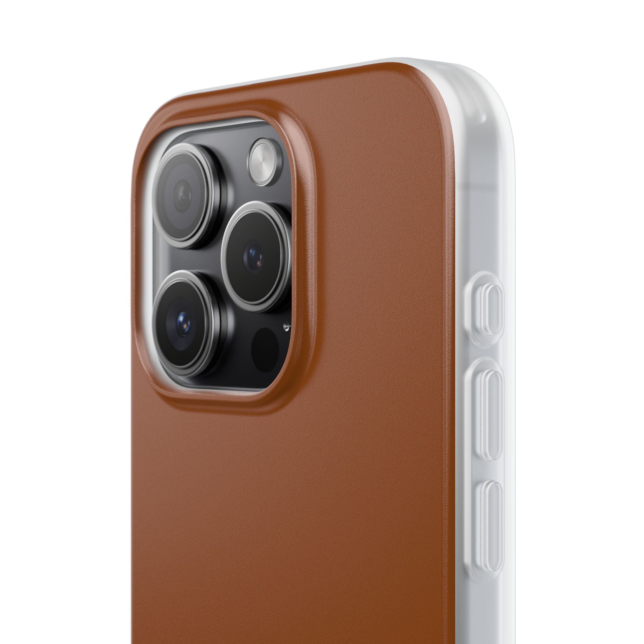 Saddle Brown iPhone 15 - Flexi Phone Case