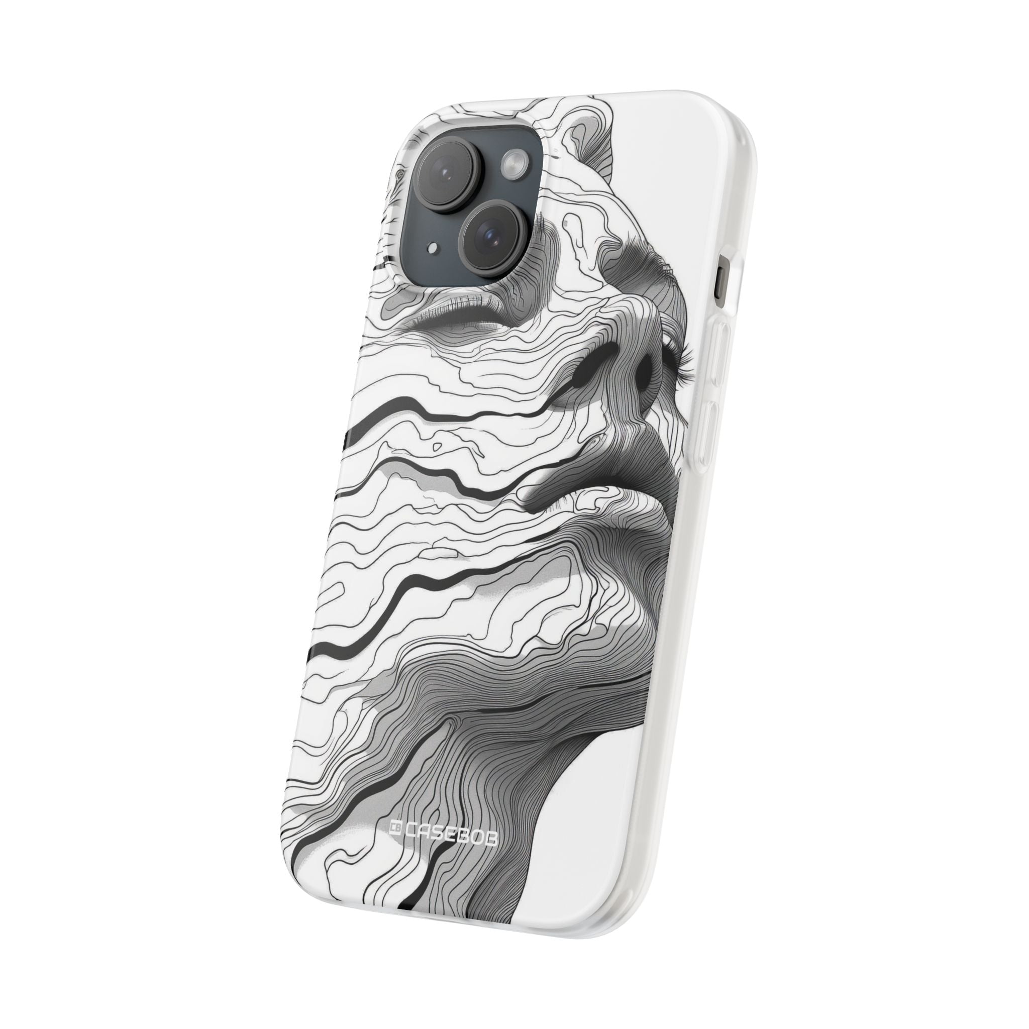 Topographic Serenity | Flexible Phone Case for iPhone