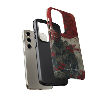 Zen Serenity in Red Harmony Samsung S23 - Tough Phone Case