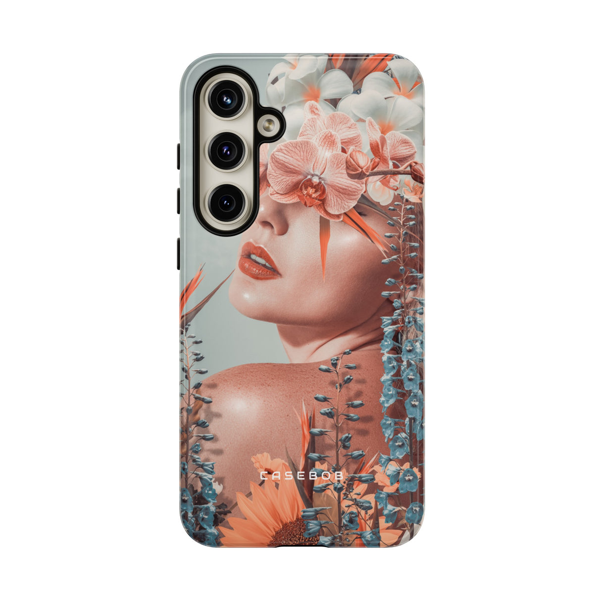 Contemporary Flowers - Protective Phone Case