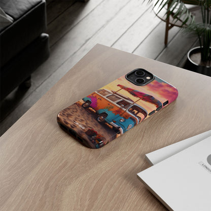 **Van Rests at Shore** - iPhone Case