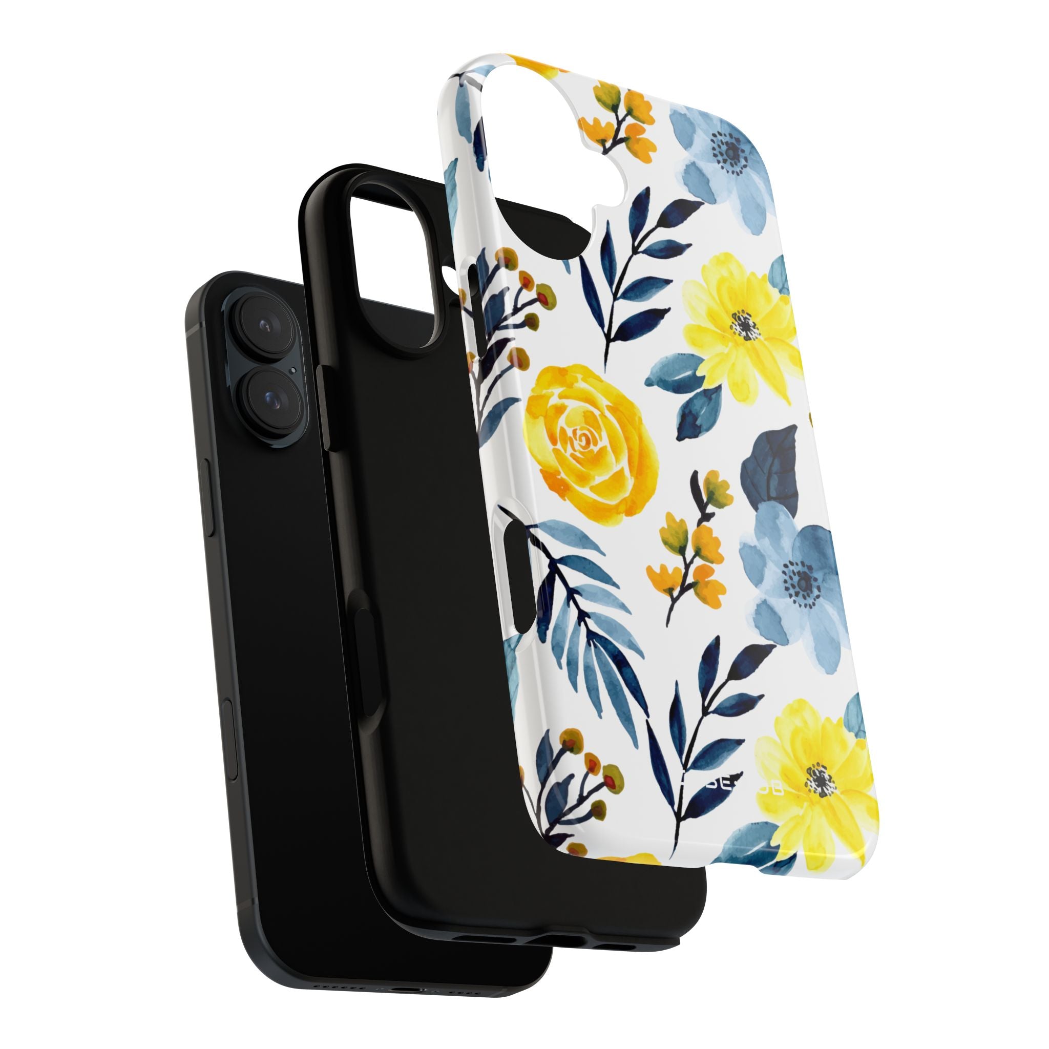 Yellow Blossom iPhone 16 Plus Case - Tough