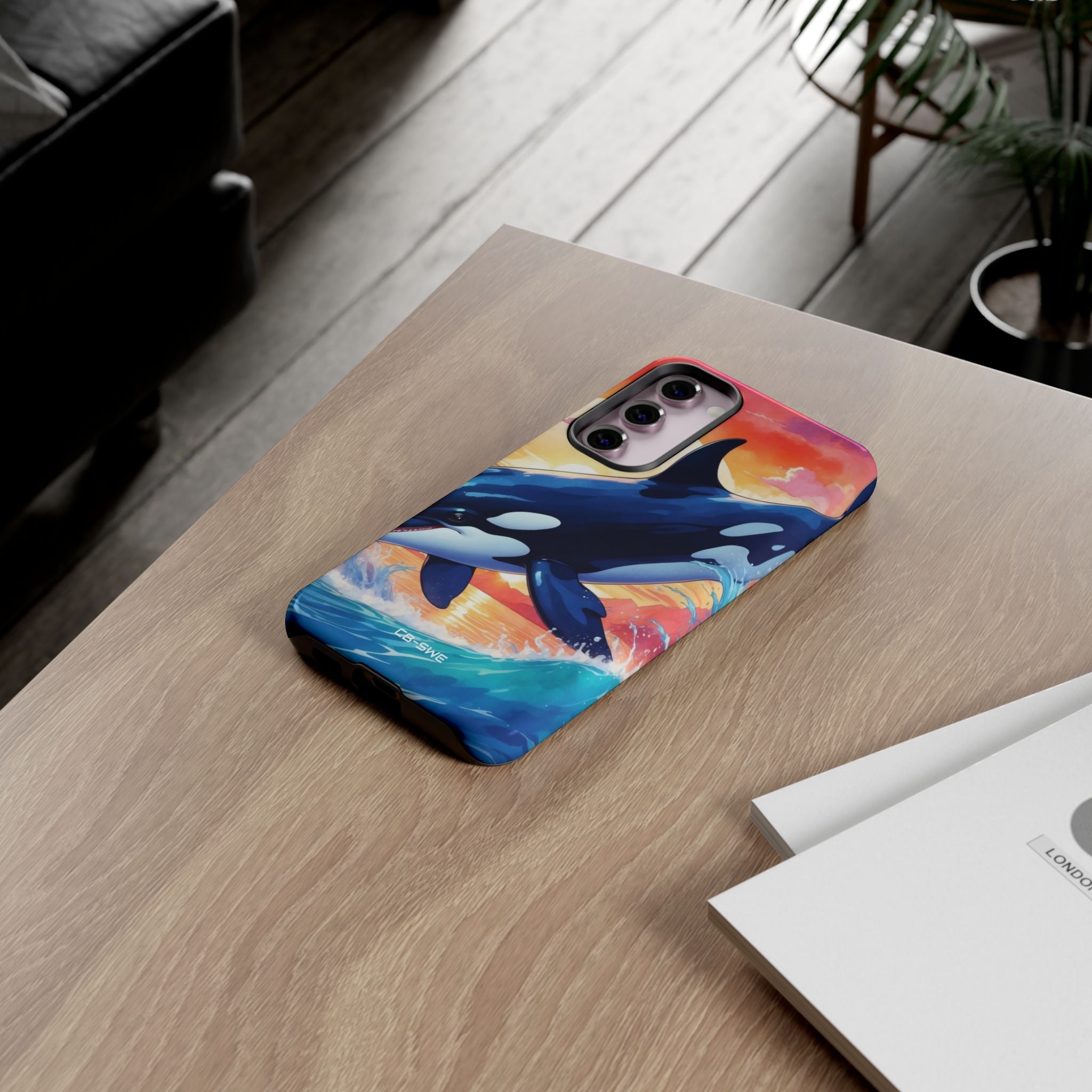 Orca Leaps Joyfully - Samsung Case