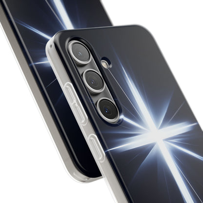 Glowing Crossburst Samsung S24 Plus Case - Soft