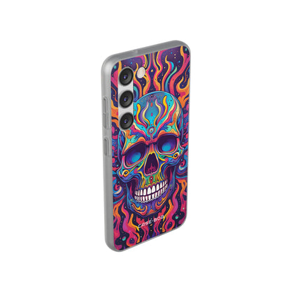 Flaming Skull Samsung S23 Case - Soft