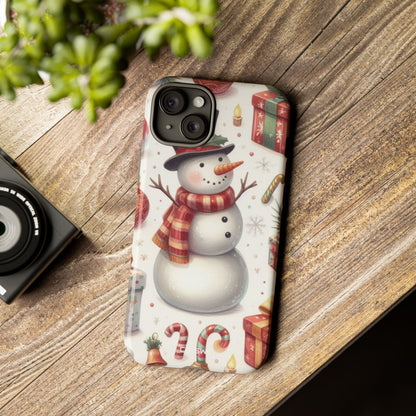 Snowman Welcomes Joy - iPhone Case