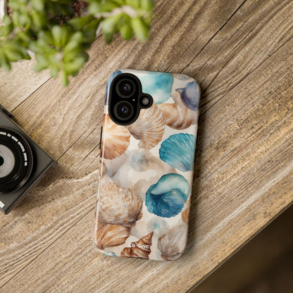 Seashells Embrace Shore - iPhone Case