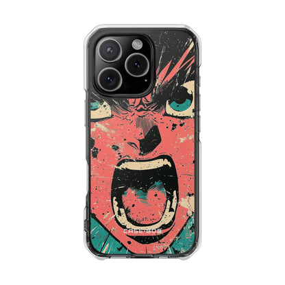 Screaming Face Pink iPhone 16 Pro Case - Impact