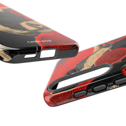 Hypnotic Cow Samsung S25 Case - Tough