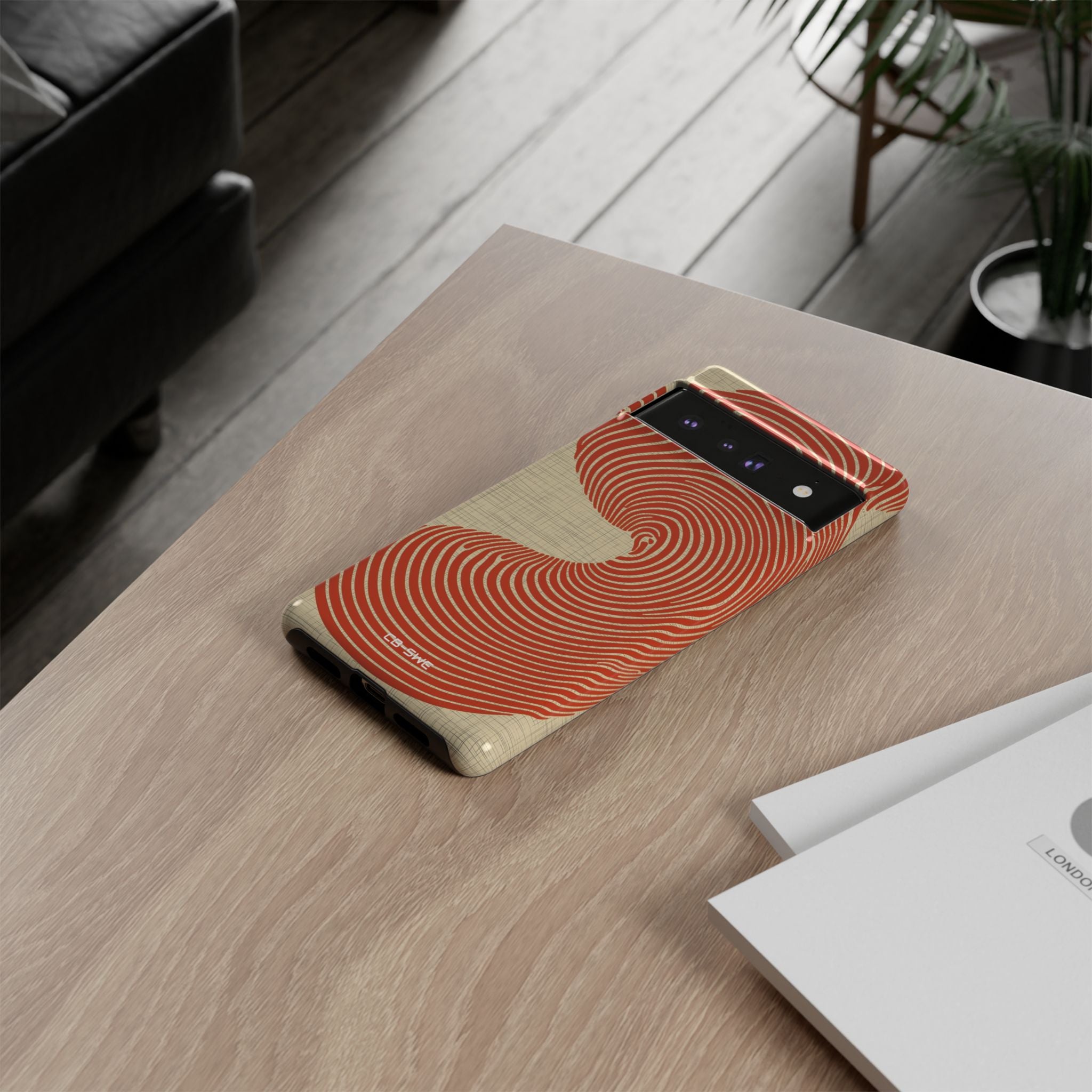 Warm Curves Dance - Google Pixel Case