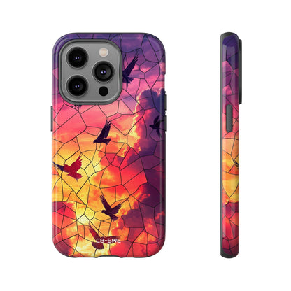 Soaring Birds Illuminate - iPhone Case