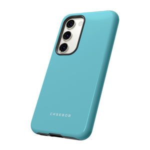 Cyan Blue - Protective Phone Case - Protective Phone Case