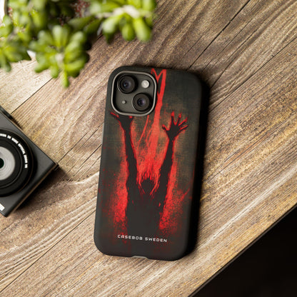 Gothic Crimson Ascension iPhone 15 - Tough Phone Case