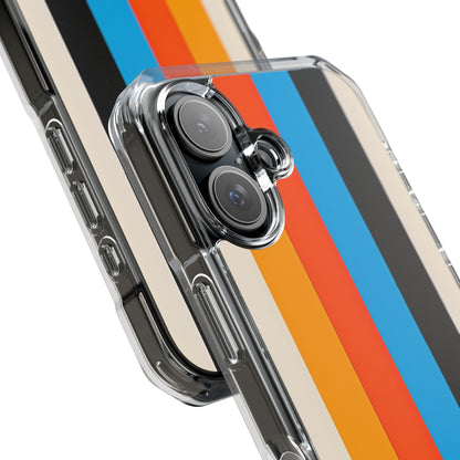 Vivid Stripe Harmony iPhone 16 Case - Impact