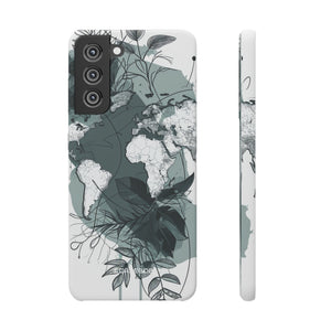 Botanical Cartography | Slim Phone Case for Samsung