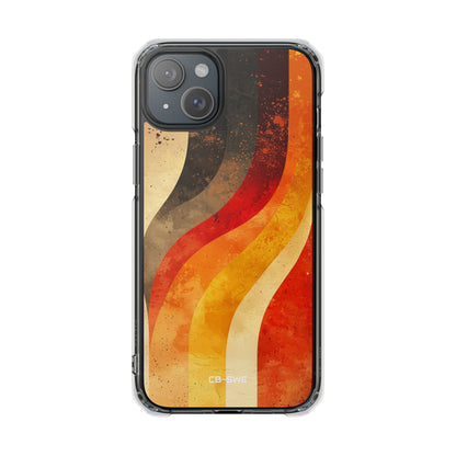 Warm Waves Dance iPhone Case - Impact