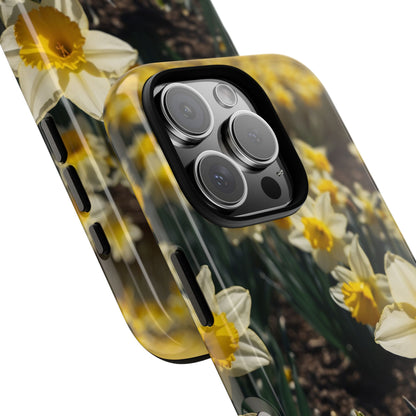 Golden Daffodils Bloom - iPhone Case