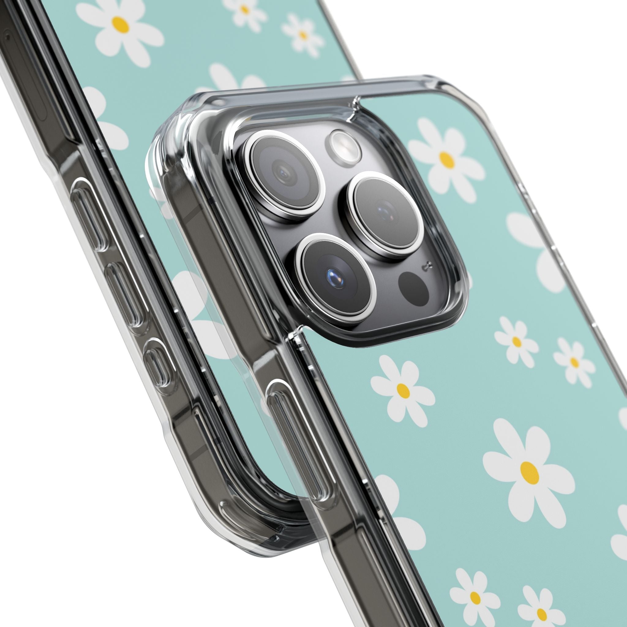 Daisies On Blue iPhone Case - Impact
