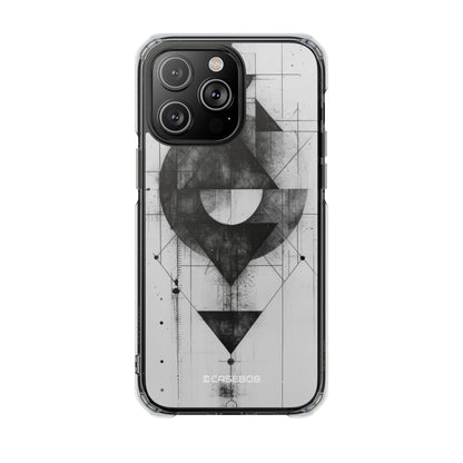 Monochrome Geometry - Phone Case for iPhone