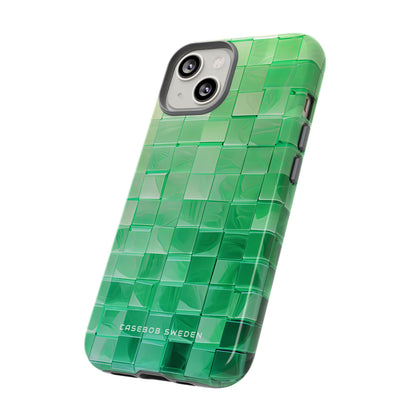 Gradient Verdegrid iPhone 14 - Tough Phone Case