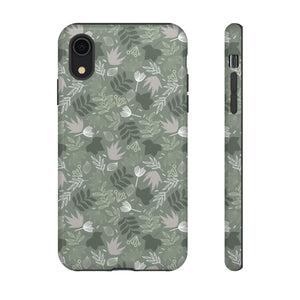 Jungle Green Leaf - Protective Phone Case