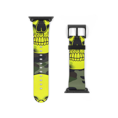 Neon Skull Camo - Watch Band