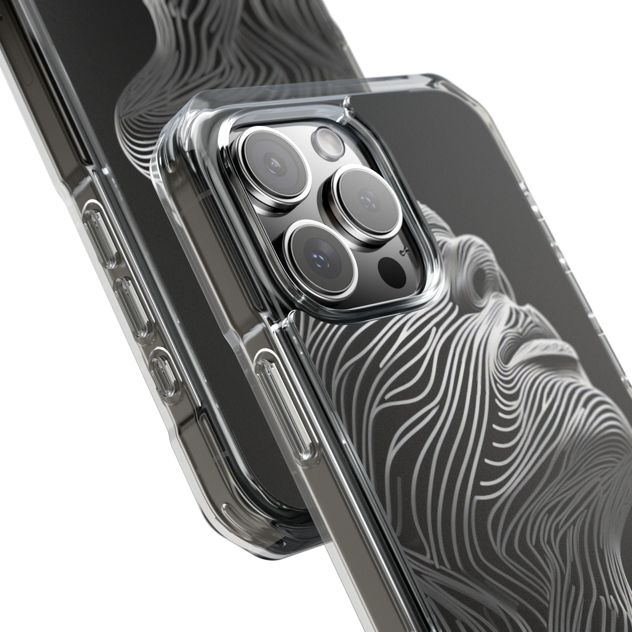Fluid Face Lines iPhone 16 - Impact Clear+