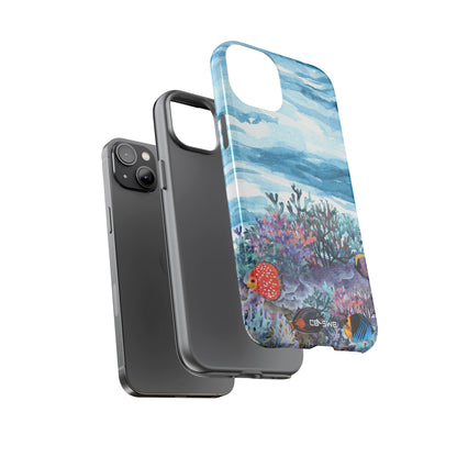 Aquatic Life Watercolors - iPhone Case