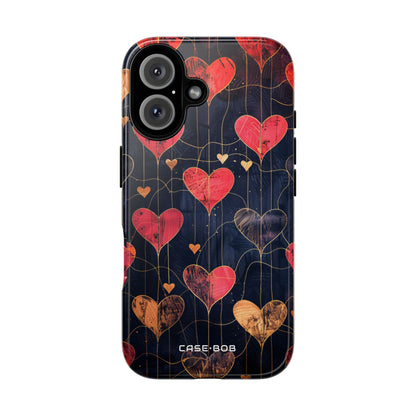 Golden Hearts Network iPhone 16 Plus Case - Tough