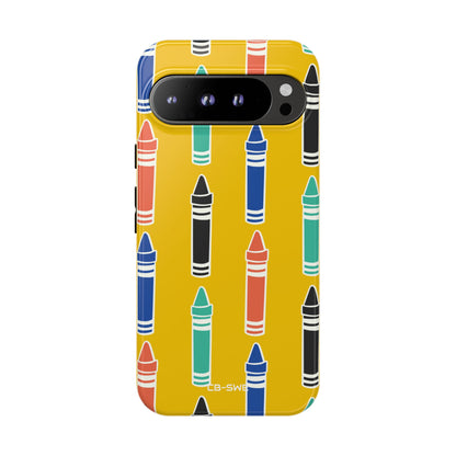 Crayons Dance Joyfully - Google Pixel Case