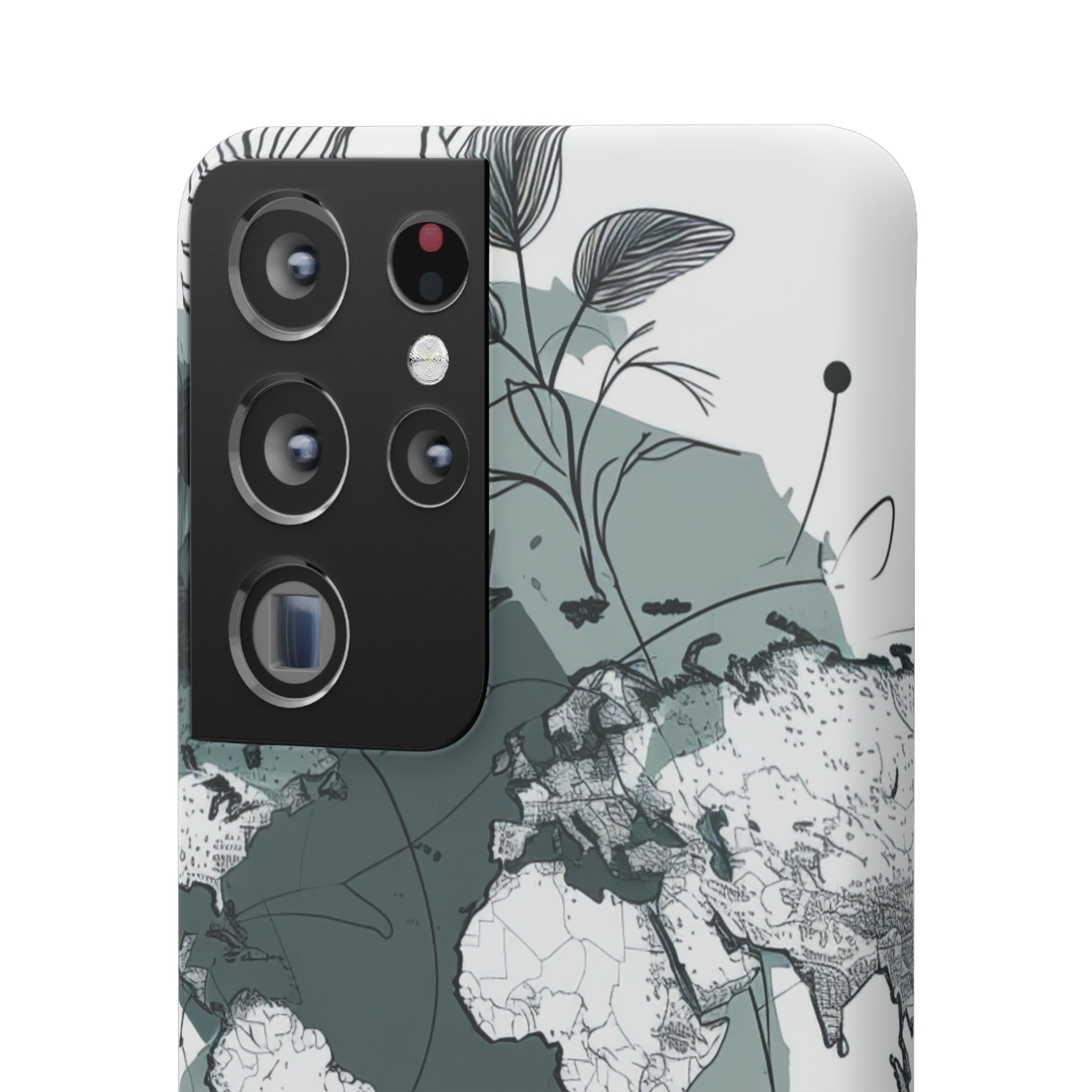 Botanical Cartography | Slim Phone Case for Samsung