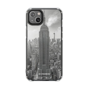 Urban Monoliths – Handyhülle für iPhone (Clear Impact – Magnetisch) 