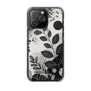 Botanical Abstraction - Phone Case for iPhone (Clear Impact - Magnetic)