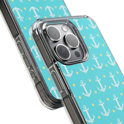 Nautical Anchors & Dots iPhone Case - Impact