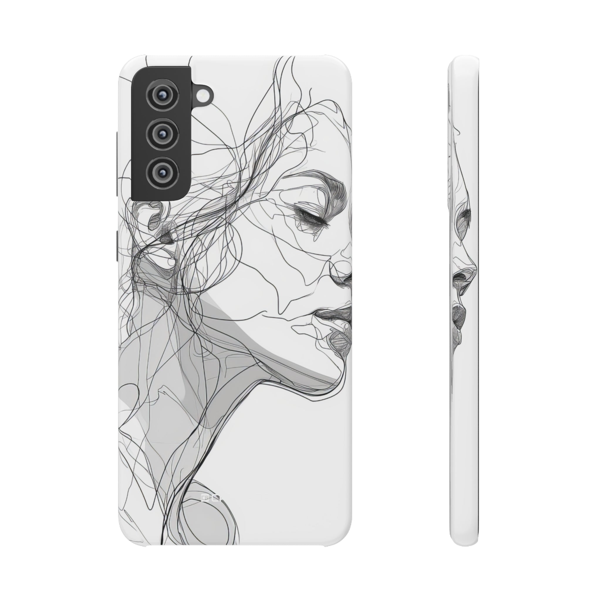 Ethereal Contours | Slim Phone Case for Samsung