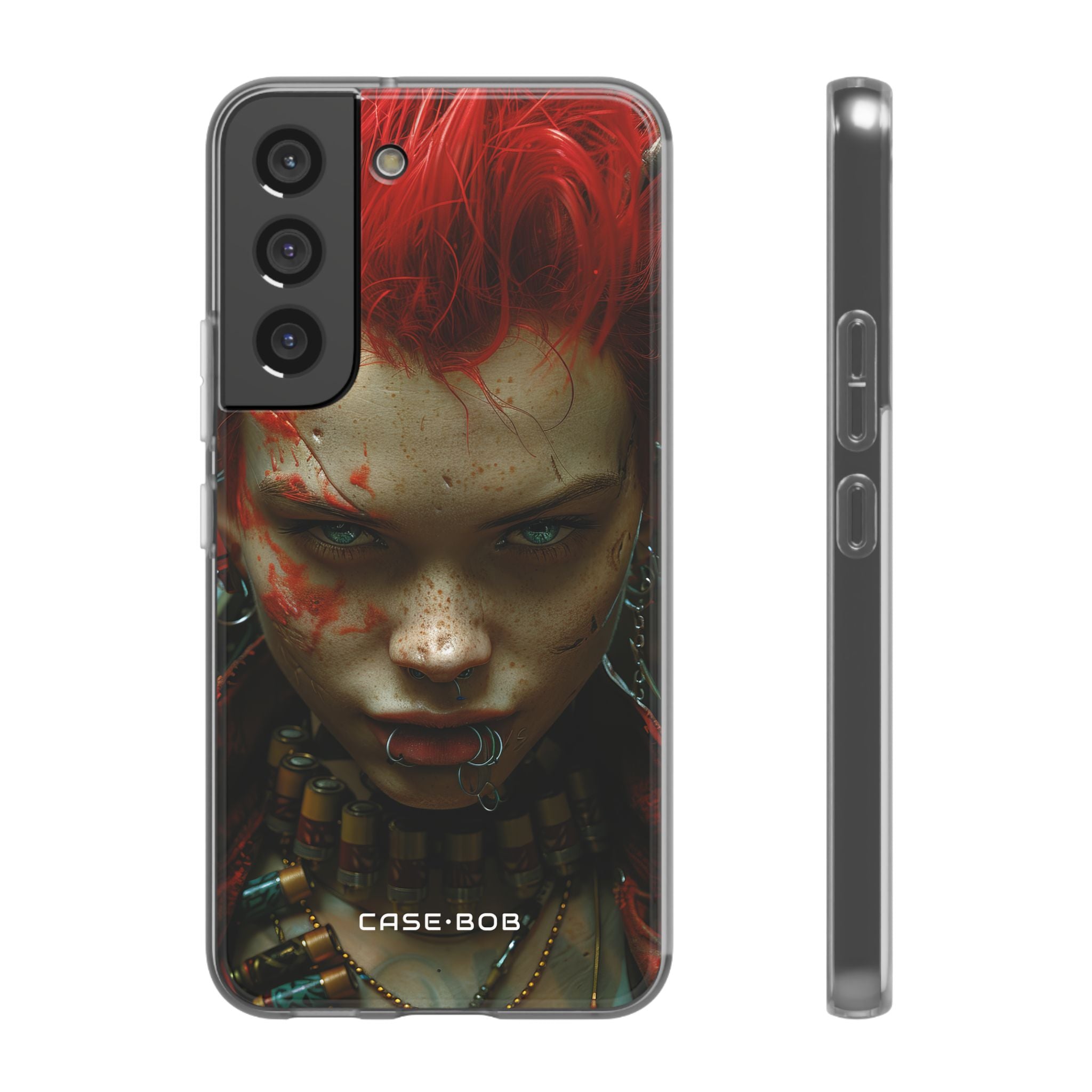 Red Spike Gaze Samsung S22 - Soft