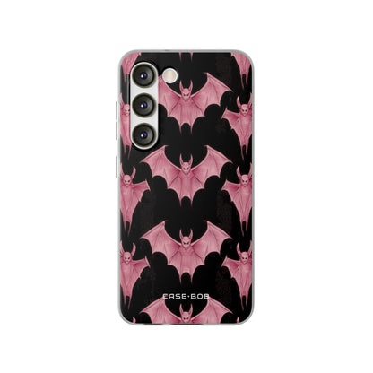 Pink Batwave Samsung S23 Case - Soft