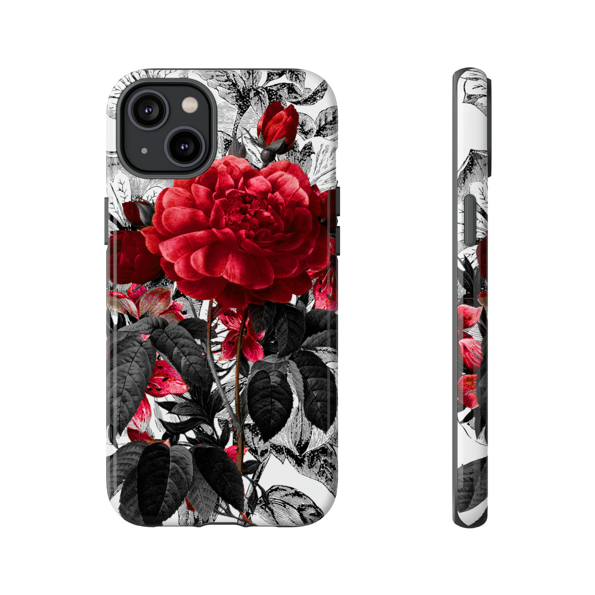 Grunicked Gothic Flower - Protective Phone Case