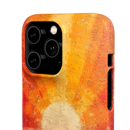 Sunburst Energy - Slim iPhone 14 Phone Case