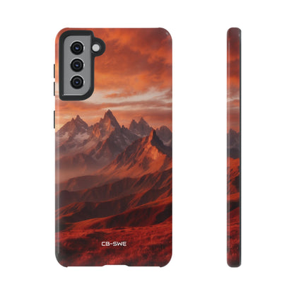 Mountain Peaks Glowing - Samsung Case