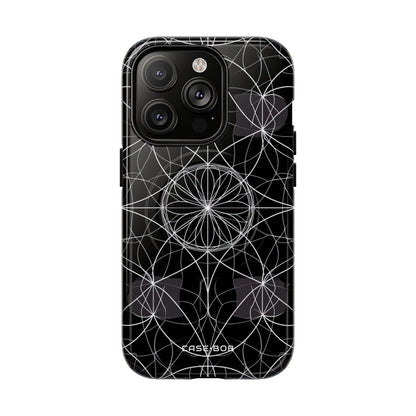 Radiant Petal Orbit iPhone 14 Pro Case - Tough+
