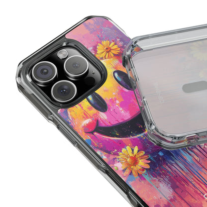 Joyful Smile Blooms iPhone Case - Impact