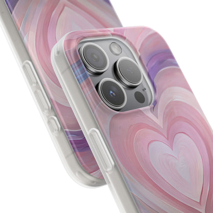 Radiant Heartbrush iPhone 15 Pro Case - Soft