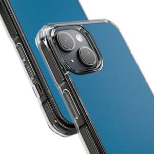 Cg Blue | Handyhülle für iPhone (Clear Impact Case – magnetisch)