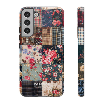 Patchwork Floral Quilt  Samsung S22 - Tough