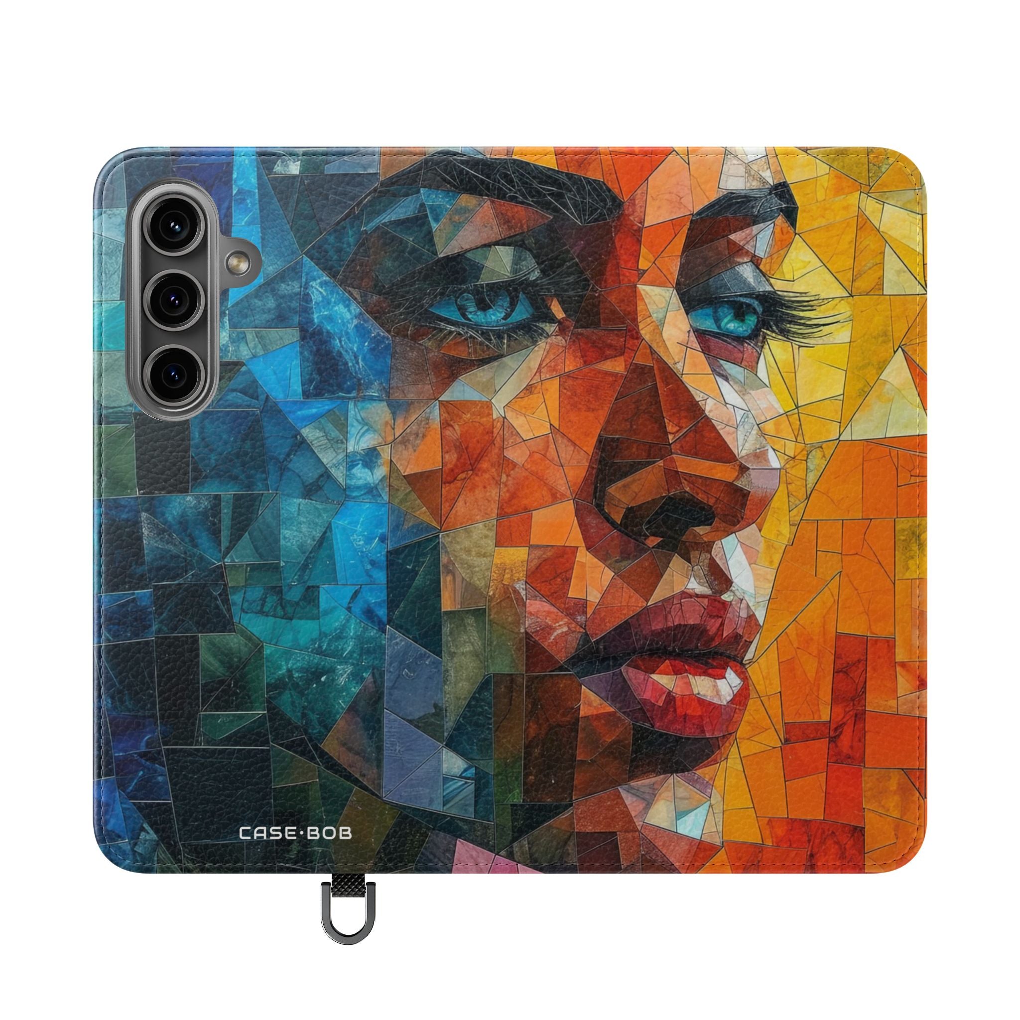 Mosaic Gaze Blue - Samsung S24 Cover - Pung