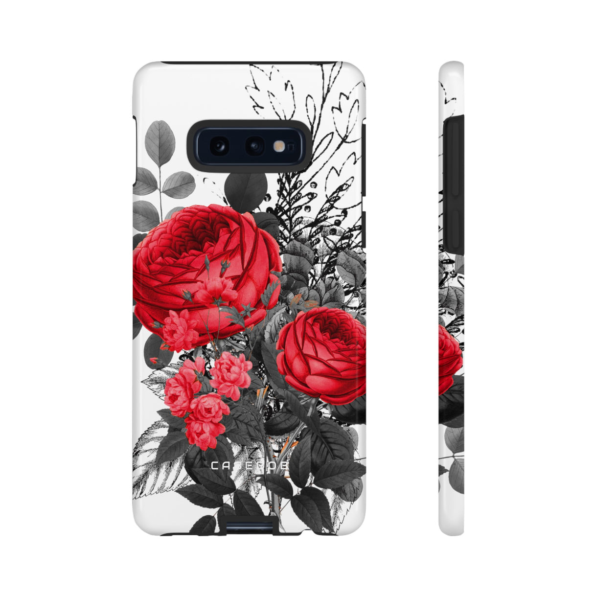 Roclops Gothic Flower - Protective Phone Case