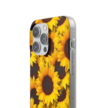 Sunflower Glow iPhone 14 Pro Max Case - Soft